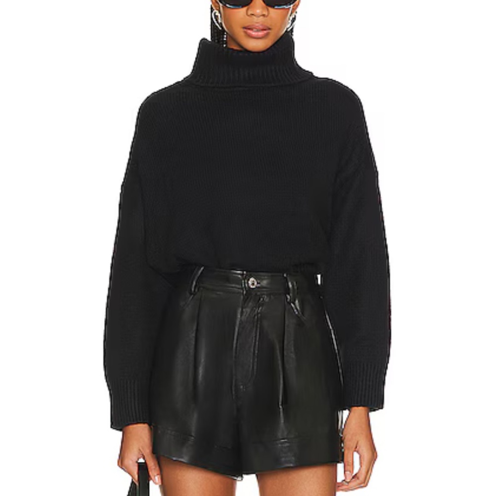 WeWoreWhat pleather shorts size 26